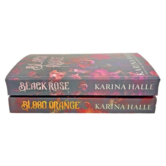The Dracula Duet Series Blood Orange and Black Rose by Karina Halle Book Lot - Picture 5 of 10